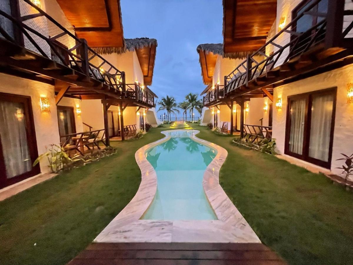 Ap Vila Mar Pe Na Areia Com Vista Para O Mar E Piscina Barra Grande  Dış mekan fotoğraf